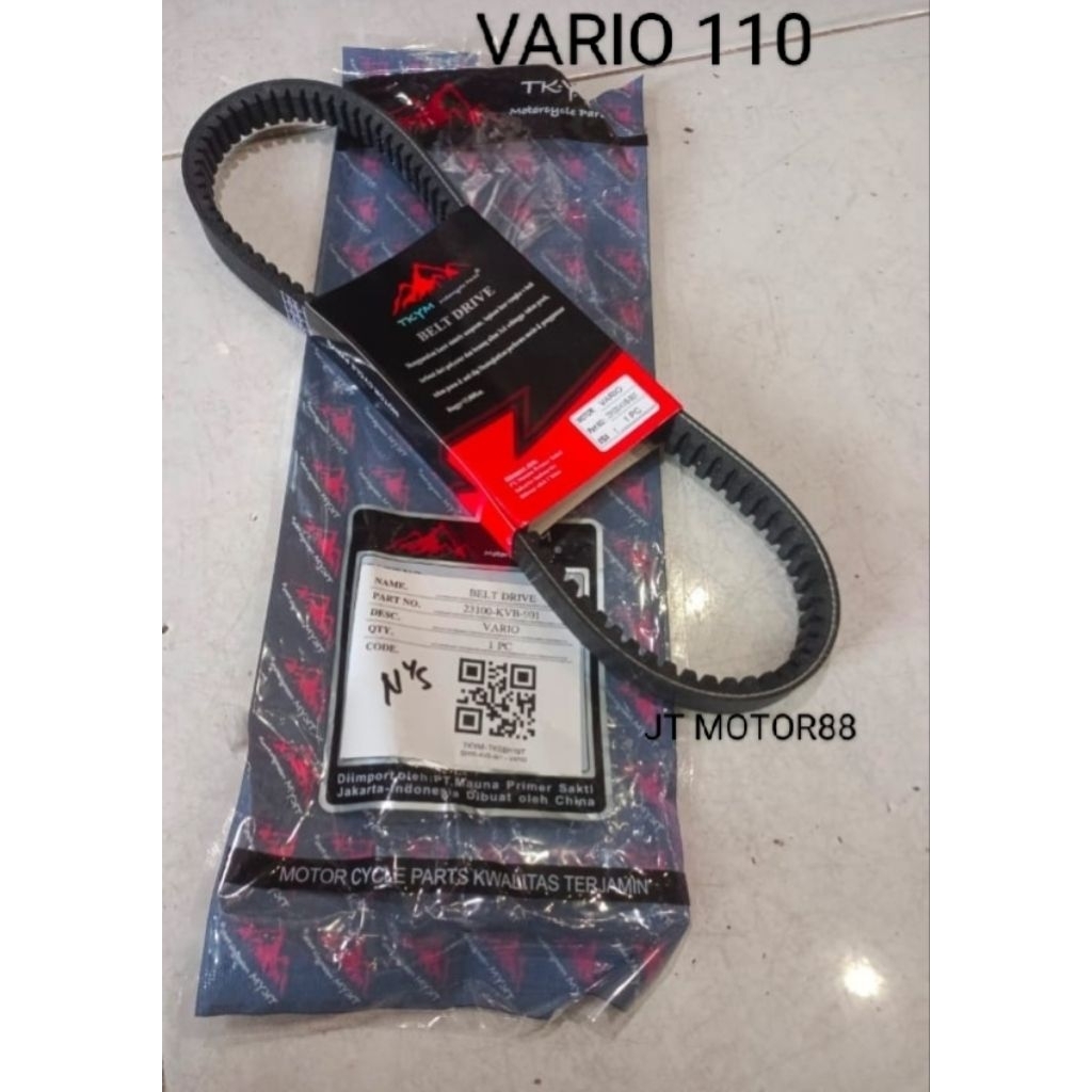 V BELT FAN STRAP VARIO 110 TAKAYAMA 23100 KVB 901