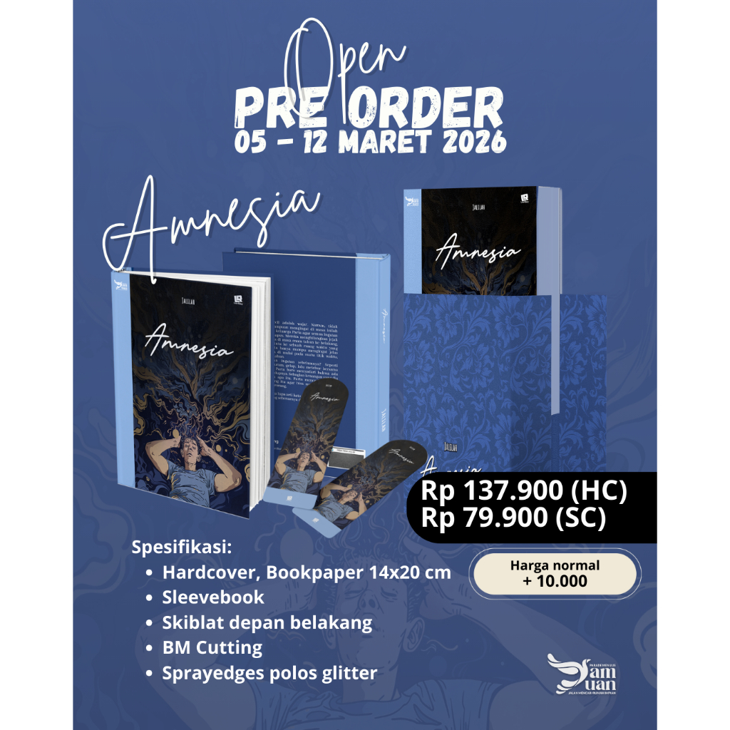 หนังสือต้นฉบับ "Amnesia" โดย Jalah (PAYER 2)