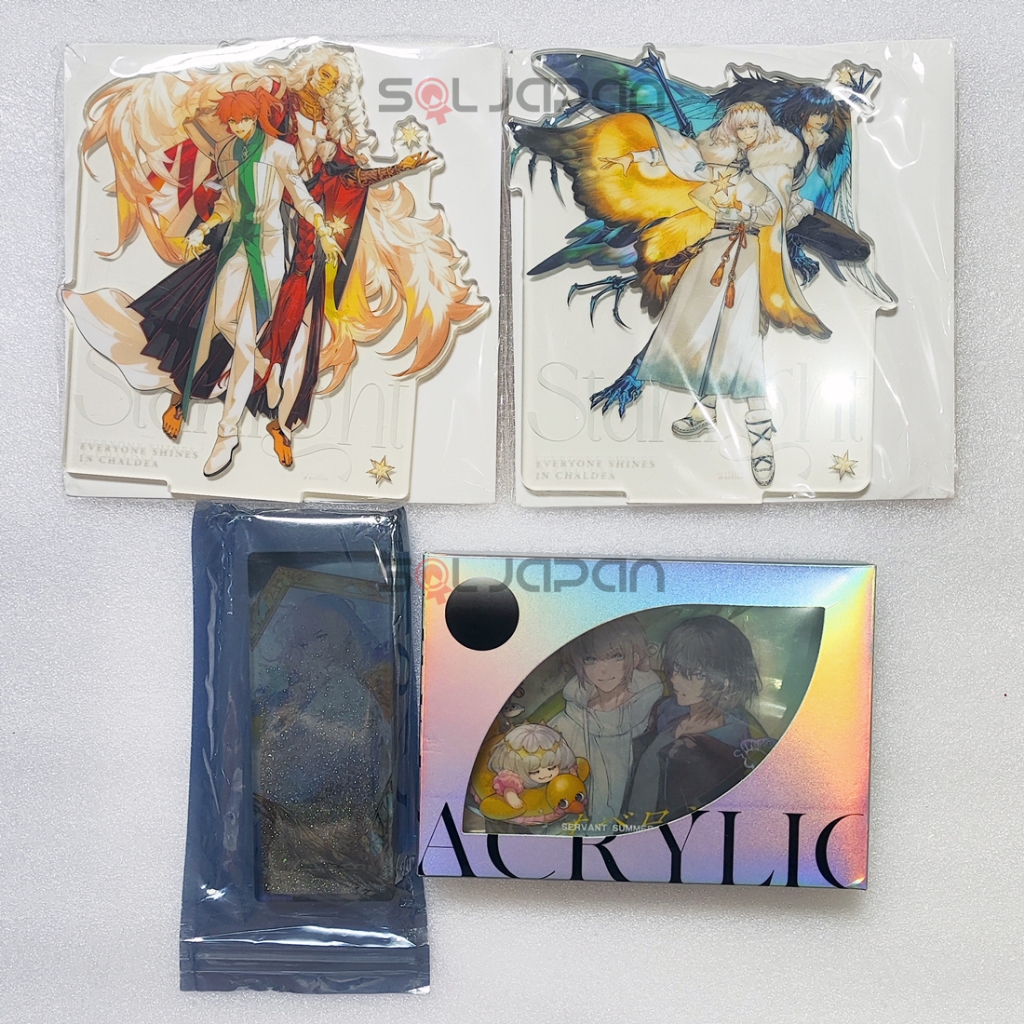 Fate Grand Order FGO Doujin ขาตั้งอะคริลิค Romani Archaman Roman Solomon Oberon Starlight