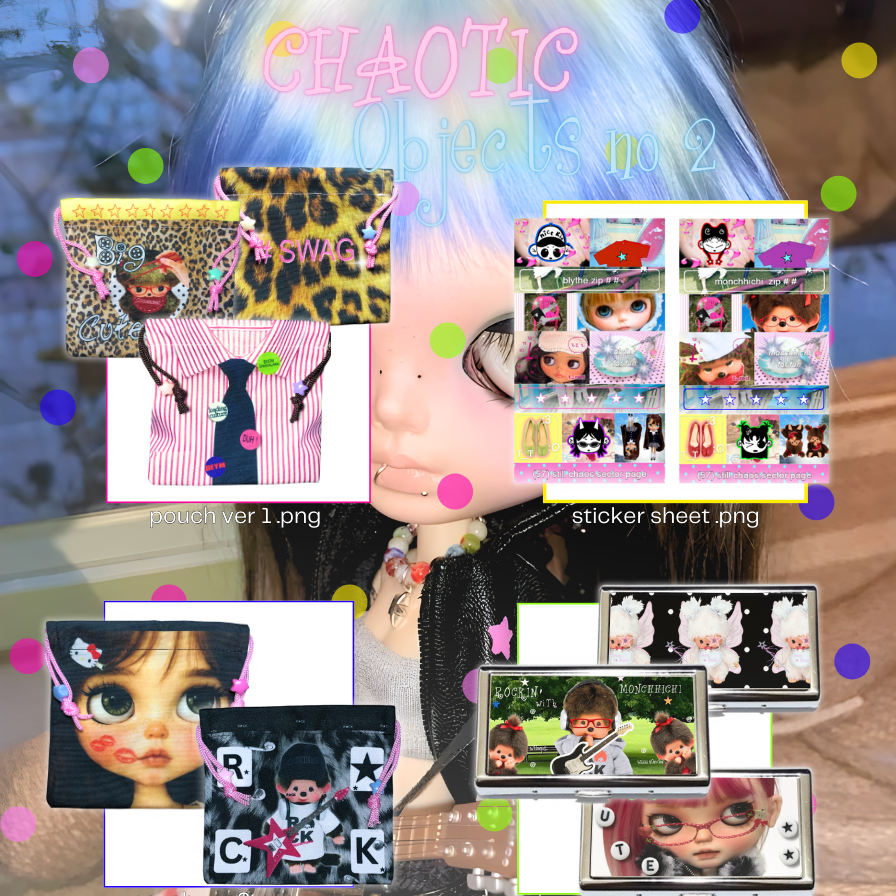 [การชําระเงินเท่านั้น] กระเป๋า // สติ๊กเกอร์ // Tiny Box // Chaotic Objects Batch 2 โดย Twentysctor.