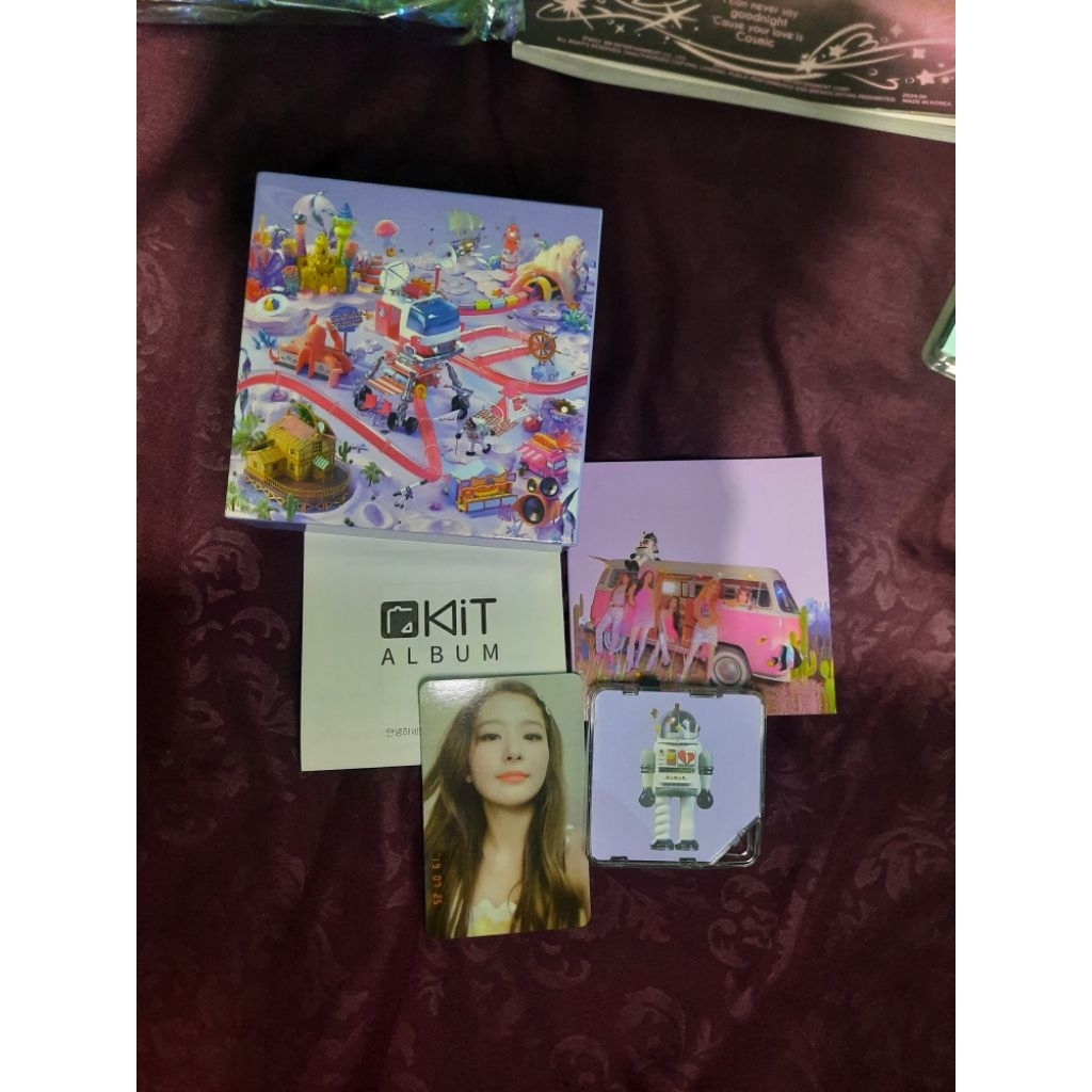 อัลบั้มกํามะหยี่สีแดง the reve festival day 2 umpah Un Sealed fullset pc kang seulgi