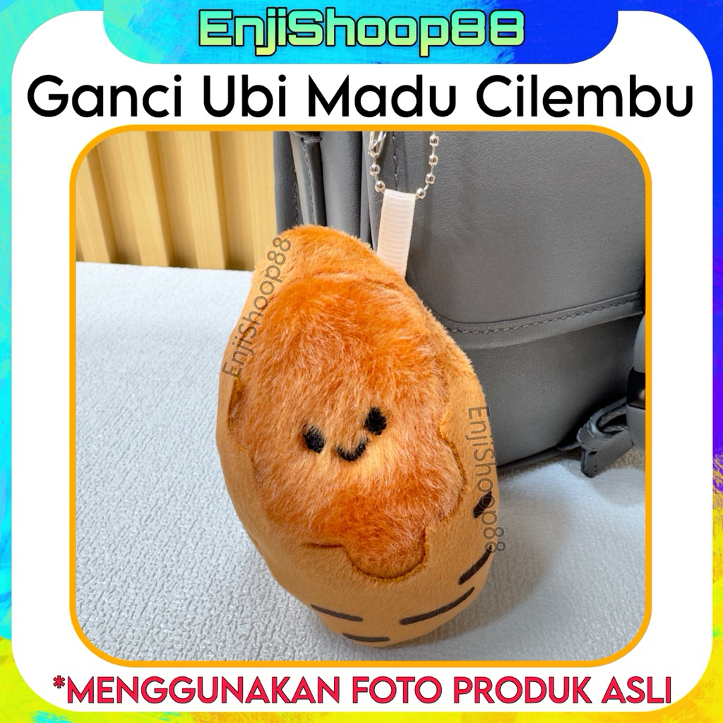 [READY] CUTE CILEMBU GRILD SWEET POTATO KEYCHAIN CILEMBU SWEET POTATO HONEY BAG KEYCHAIN