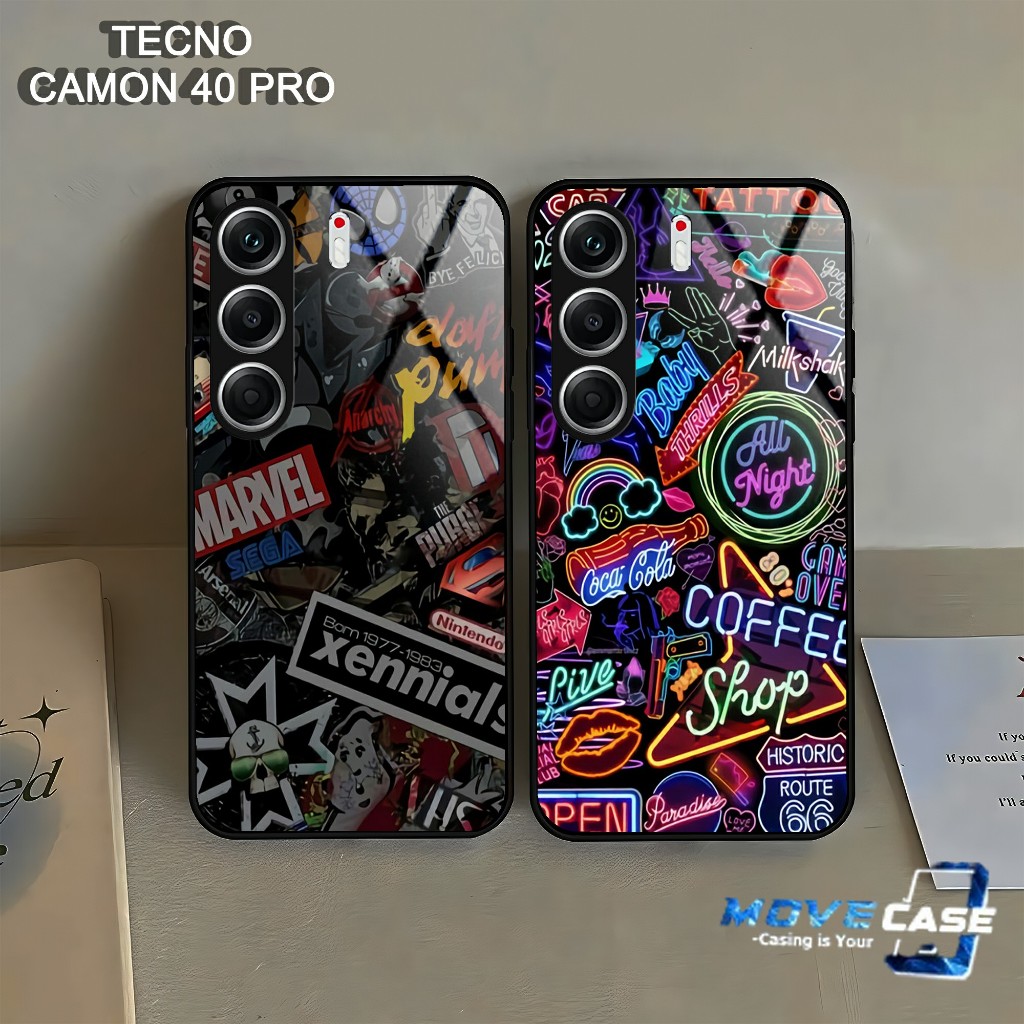 MV806 Softcase Tecno Camon 40 Pro - ซิลิโคน Tecno Camon 40 Pro - ปลอก Hp Tecno Camon 40 Pro