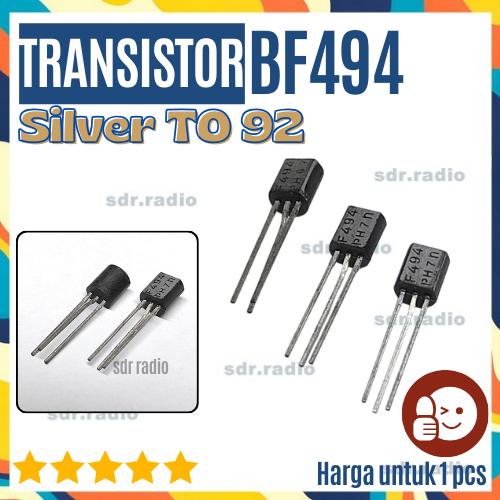 ทรานซิสเตอร์ BF494 bf494 F494 f494 แพ็คเกจ Philips ทรานซิสเตอร์ T0-92 TO92