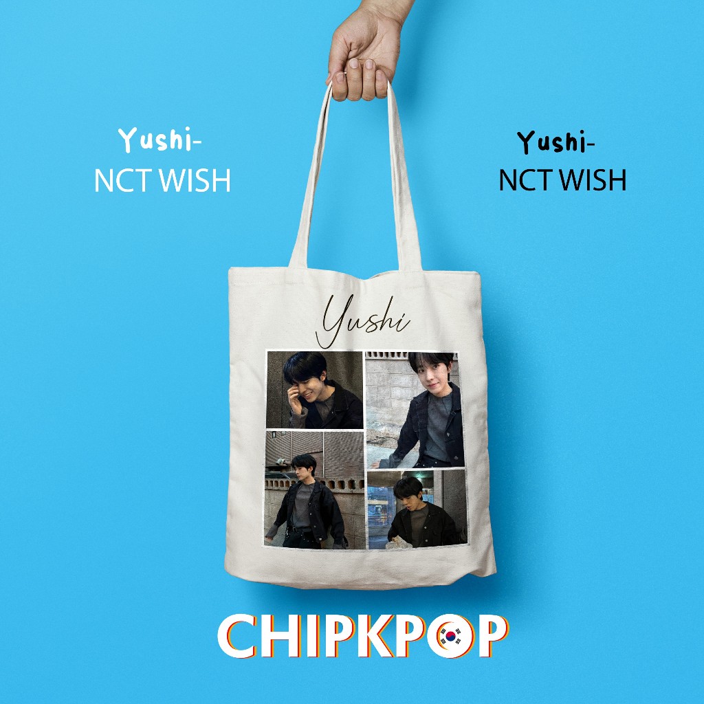 [ชุดแพ็ค] TOTEBAG YUSHI NCT WISH I YUSHI NCT WISH I NCT WISH KPOP I TOTEBAG KPOP I TOTEBAG NCT WISH 