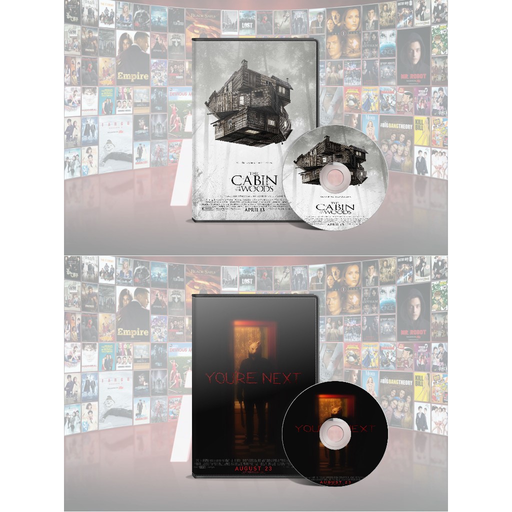 ดีวีดี The Cabin In The Woods (2011) + DVD Youre Next (2011)