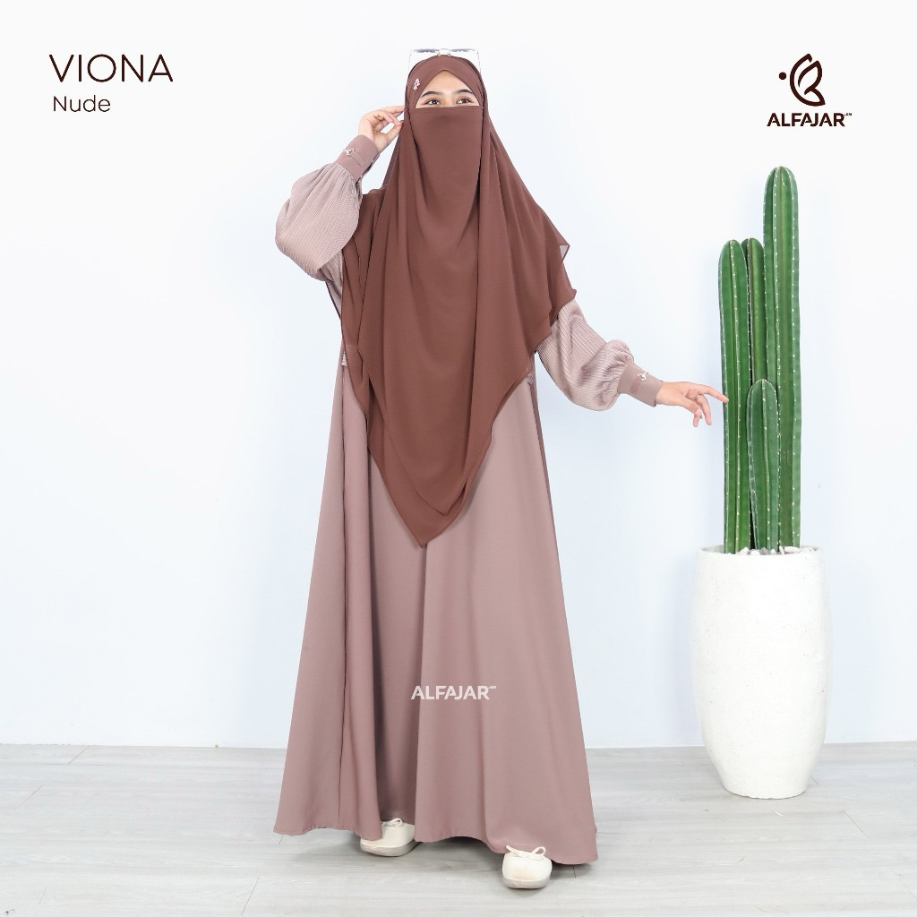 Gamis viona pristot alfajar griya มุสลิม