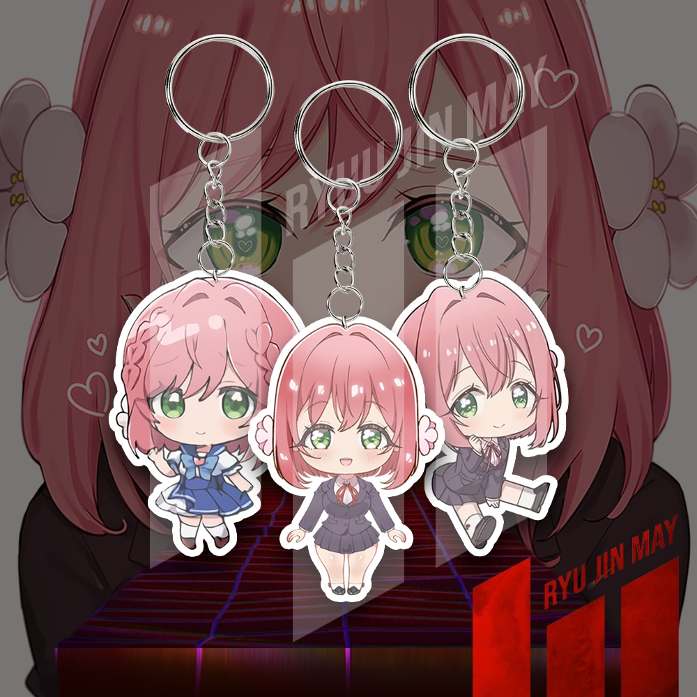 พวงกุญแจ HP GANTUNGAN - 100 Kanojo - Hakari Hanazono