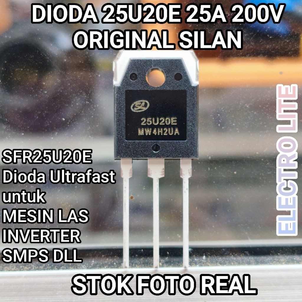 DIODE UF SILAN 25U20E SFR25U20E 25A 200V SILAN ดั้งเดิม