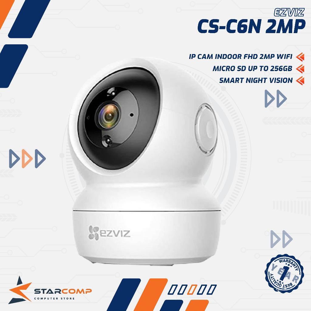 กล้องวงจรปิด IP INDOOR EZVIZ CS-C6N 2MP