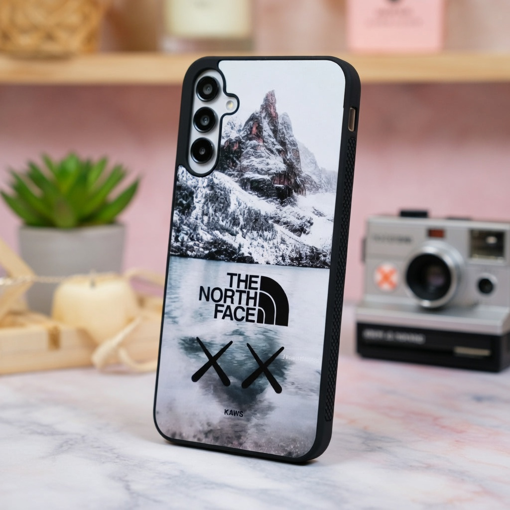 เคสไฮบริด Samsung Galaxy A56 A55 A54 A53 A35 A34 A25 A16 A15 A14 5G The North Face DC108