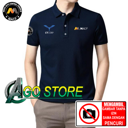 เสื้อโปโล เสื้อโปโล รุ่นคอปก เสื้อโปโล BANK MEGA AUTO CENTRAL FINANCE - เสื้อคอปก MACF AGOSTORE