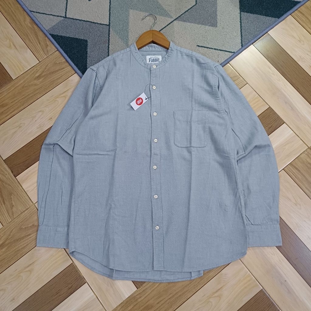 KAMEJA SANGHAI COLLAR SHIRT สําหรับผู้ชาย R05