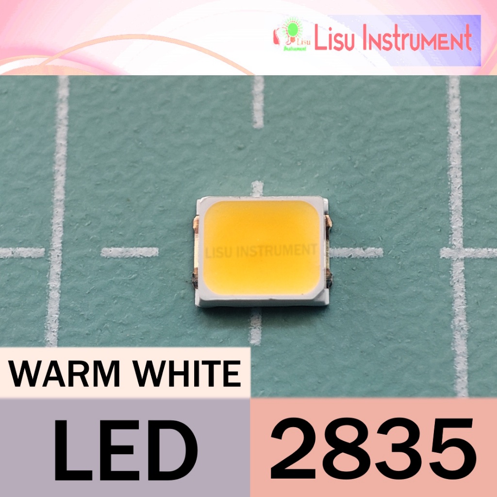 2835 LED สีเดียว Warm White 2800k