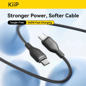 KIIP Fast Charging Type C to Lightning PD 35W / Type C to C 240W Data Cable