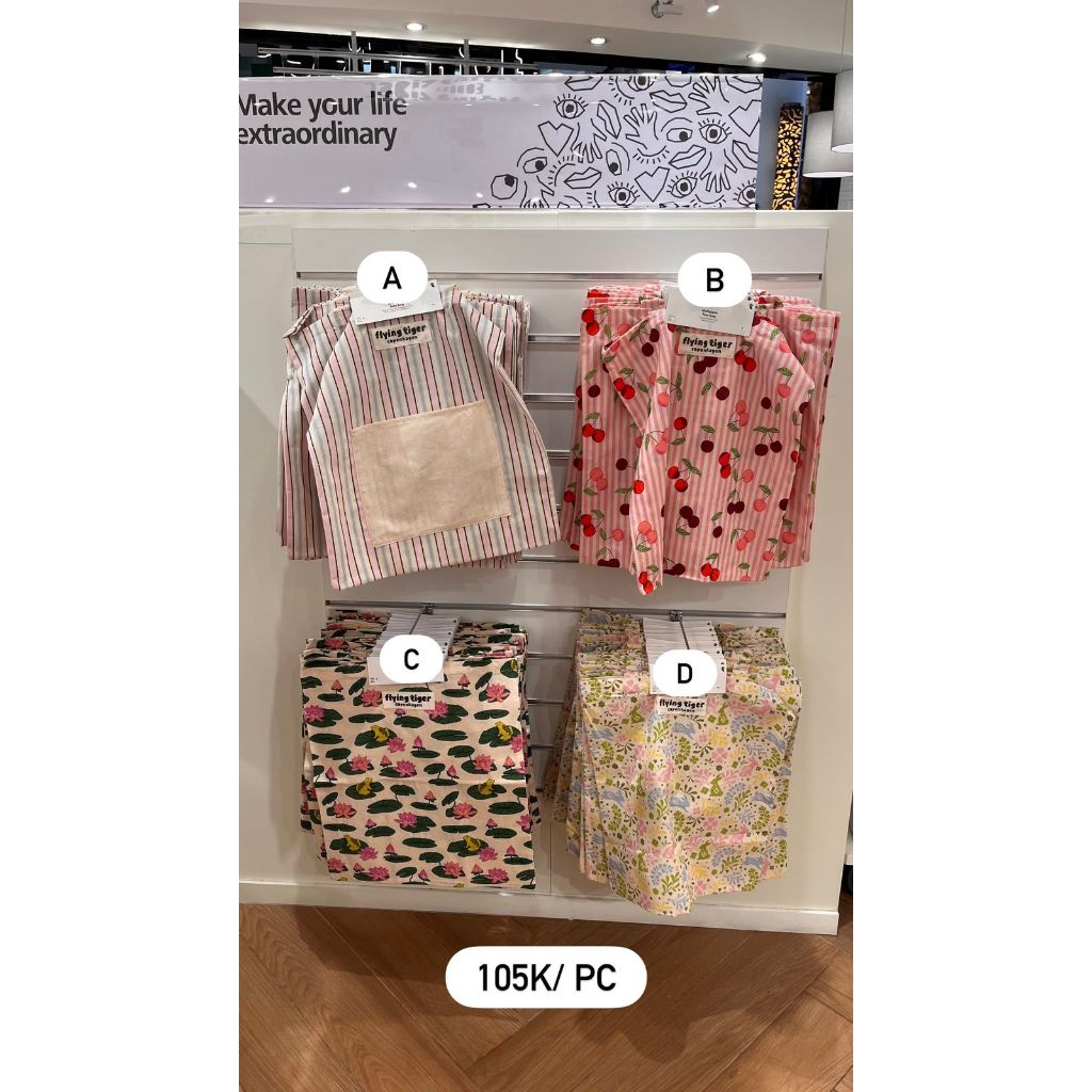 Jastip Flying Tiger โดย Lutido | กระเป๋าโท้ต Flying Tiger March Edition