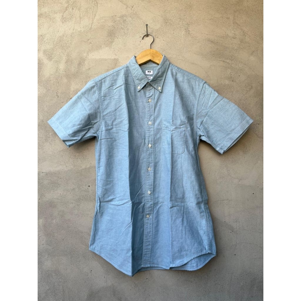 KEMEJA เสื้อเชิ้ต Oxford ผู้ชาย Uniqlo L
