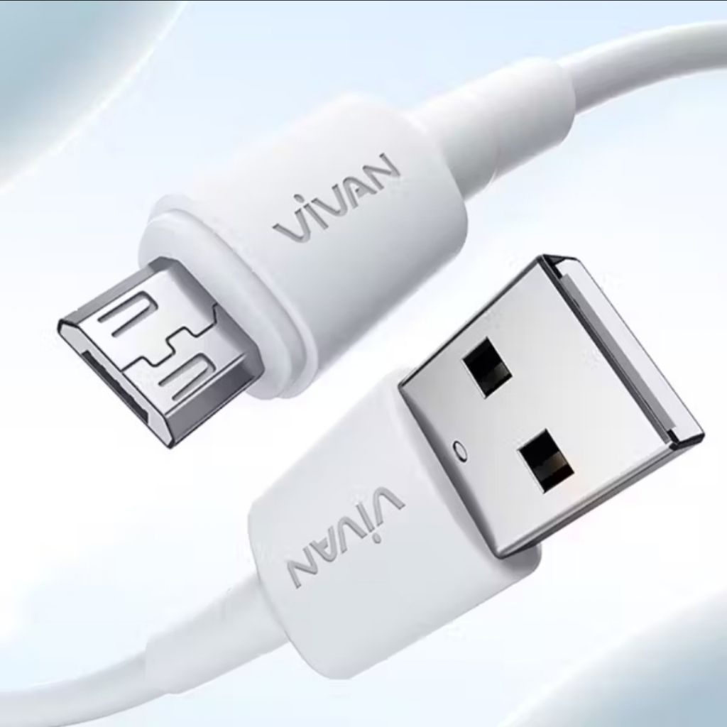VIVAN MICRO USB FAST CHARGING DATA CABLE 1 เมตร LENGTH VKB-AM