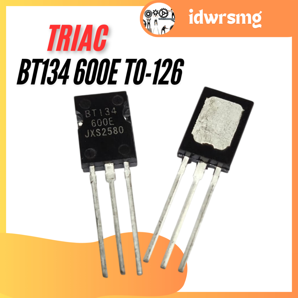 BT134 600V 4A TO-126 BT134-600 BT134 ไตรแอค