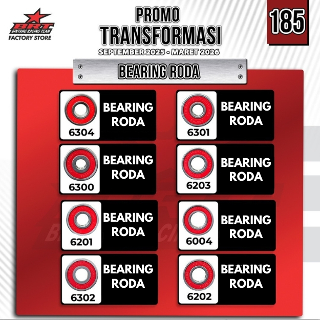 SUPER BEARING WHEELS FORGED BRT Bearing Laher Roda Forged Carbon BRT