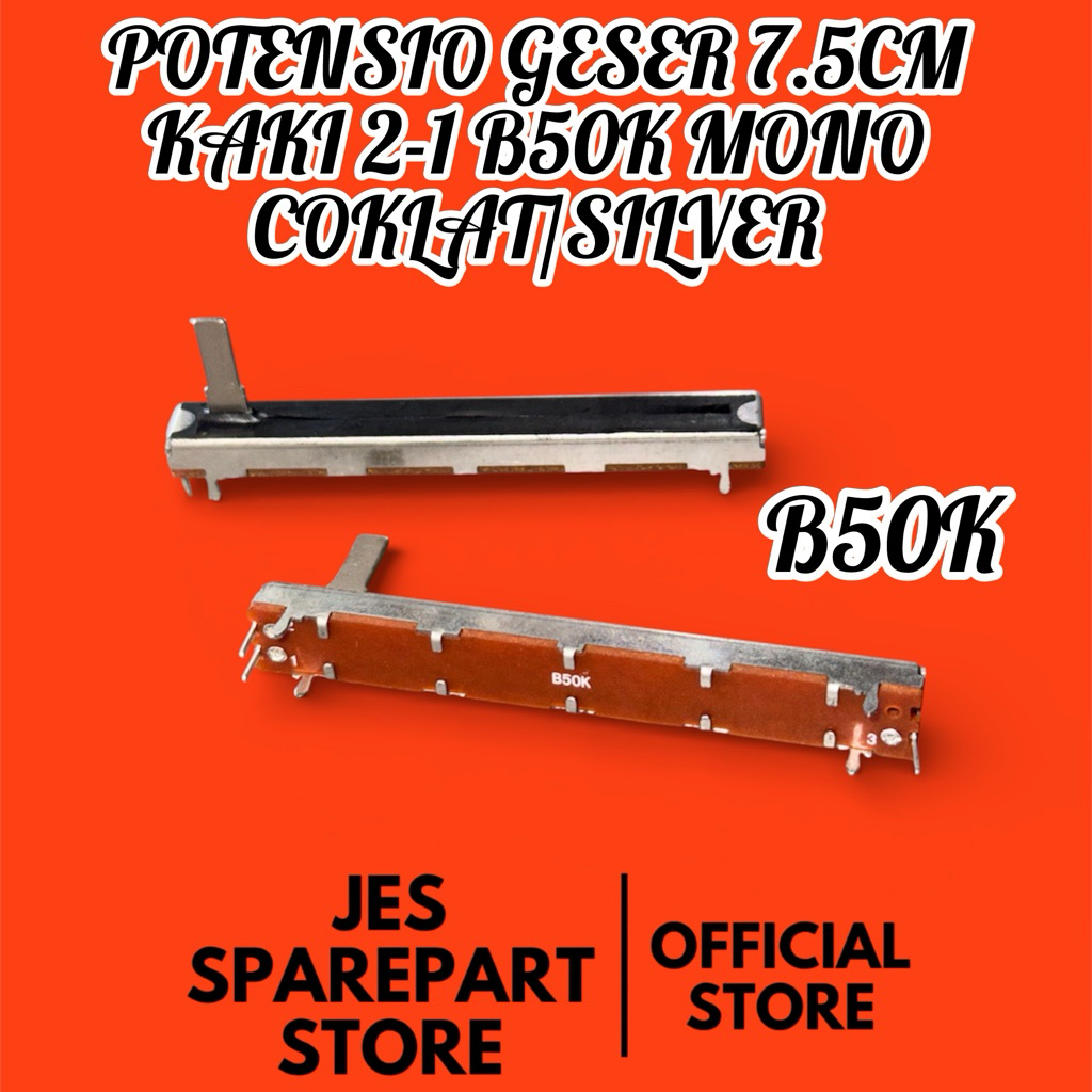 MONO MIXER SLIDING POTENSIO 75 X 9.5MM