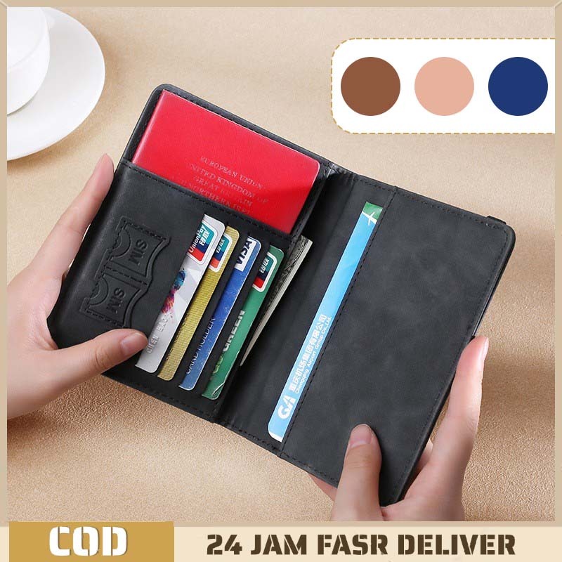 Aesthetic Passport Cover Pu Leather Passport Protector Passport Pouch Waterproof Passport Bag