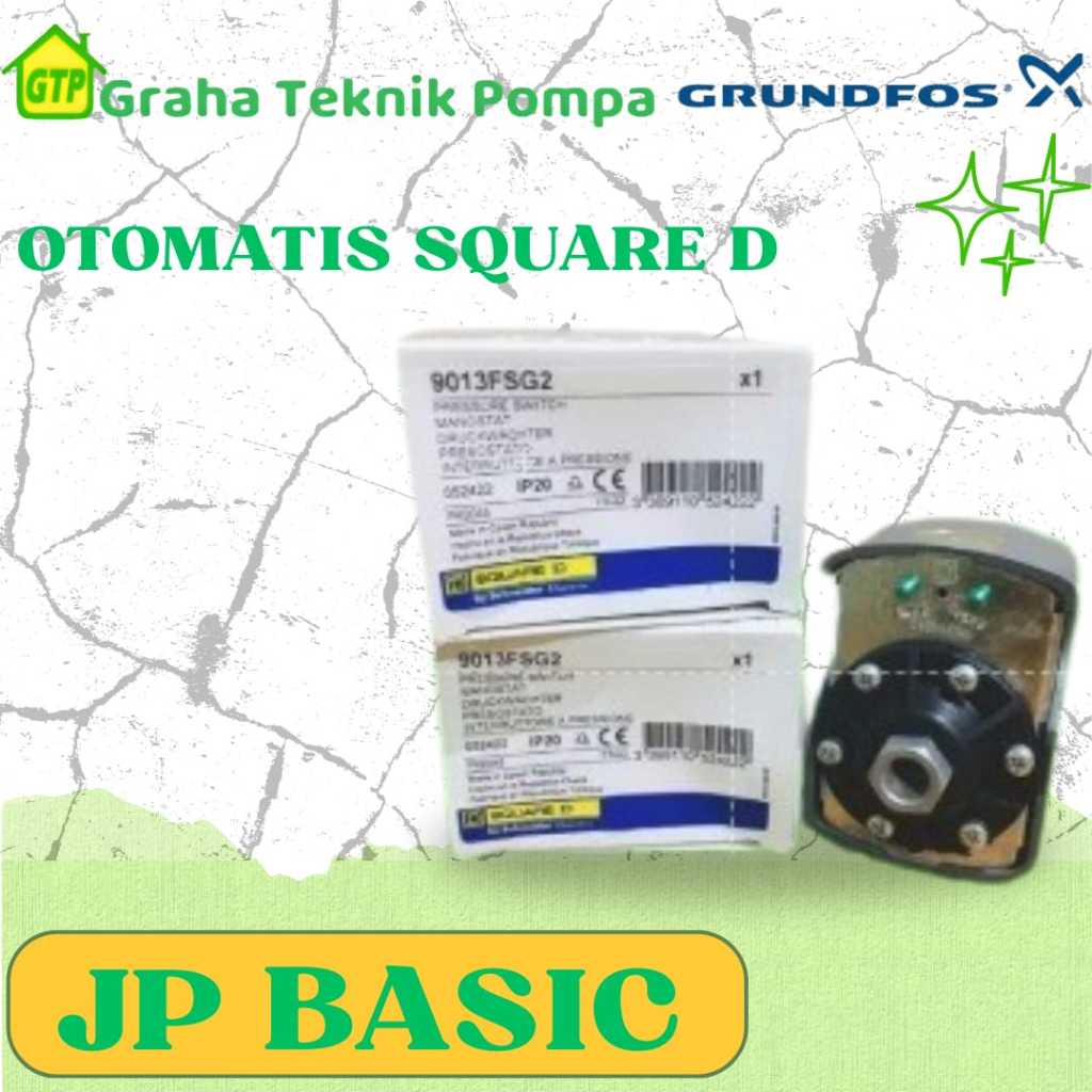 ปั๊ม Grundfos Square D อัตโนมัติ