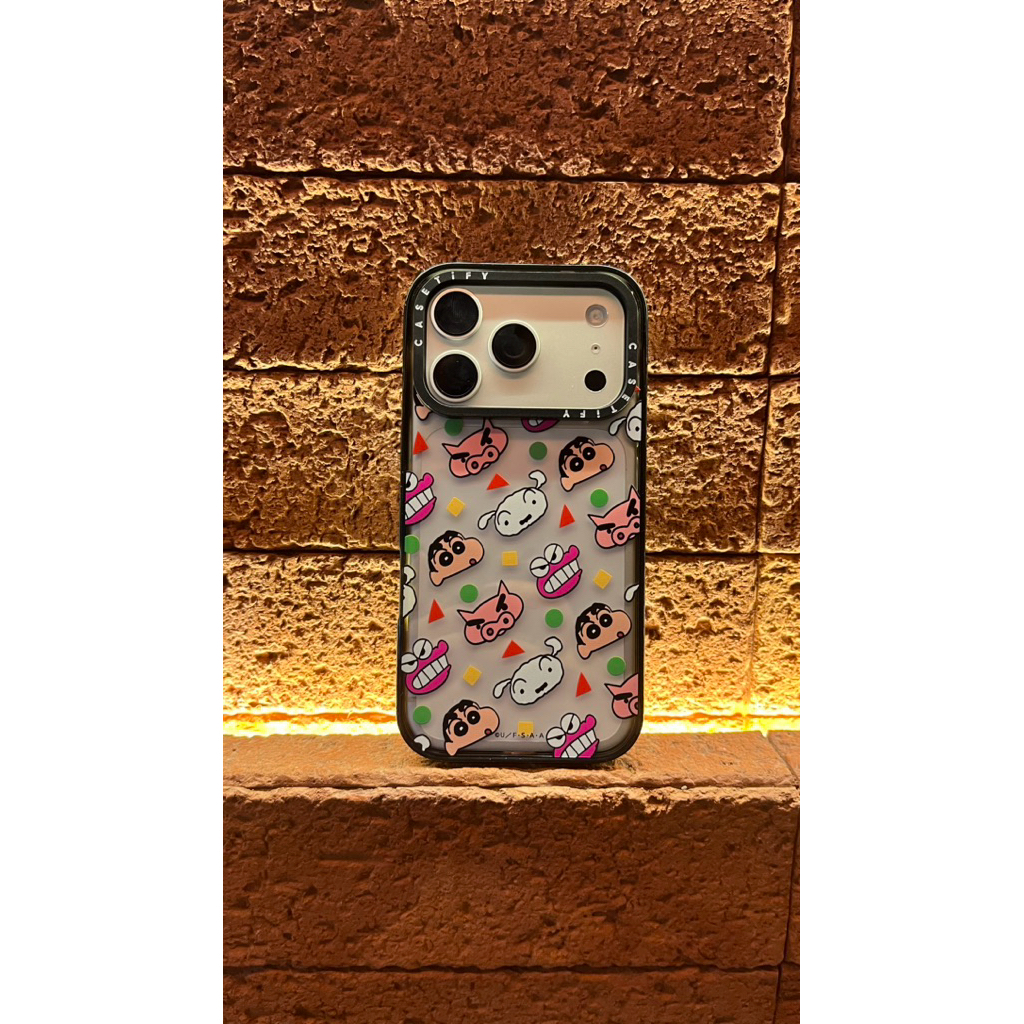 Casetify Sinchan Goofy Case อะคริลิค | อะคริลิค Casetify | เคส Iphone 13/14 15/+/pro/pm 16/+/pro/pm 