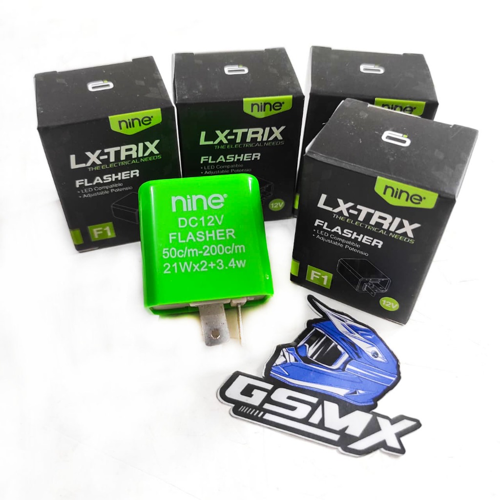 LUMINOSLED F1 12v ไฟฉายรถจักรยานยนต์ ORIGINAL NINE FLASHING SPEED