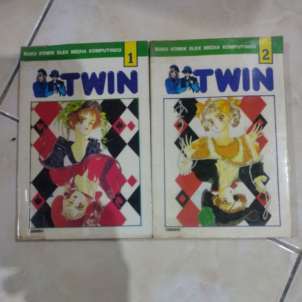 ELEX MEDIA COMIC " TWIN" NUMBER: 1 & 2 จบโดย MEIWA UEDA
