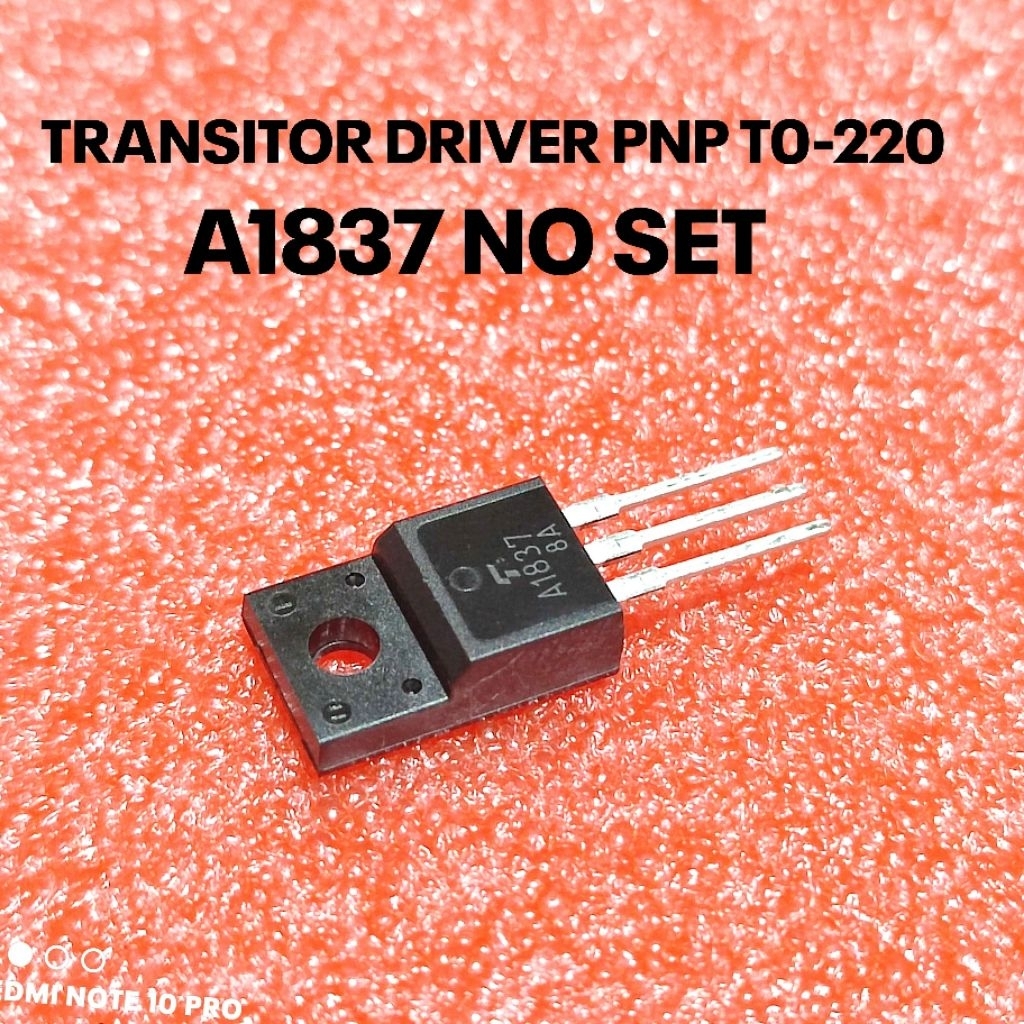 ทรานซิสเตอร์ PNP 2SA1837 A1837 A 1837 TOSHIBA ไม่มีชุด