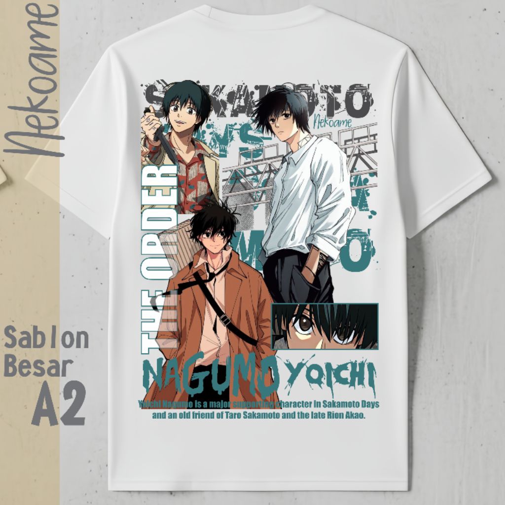 เสื้อยืด Nagumo Yoichi Anime Sakamoto days
