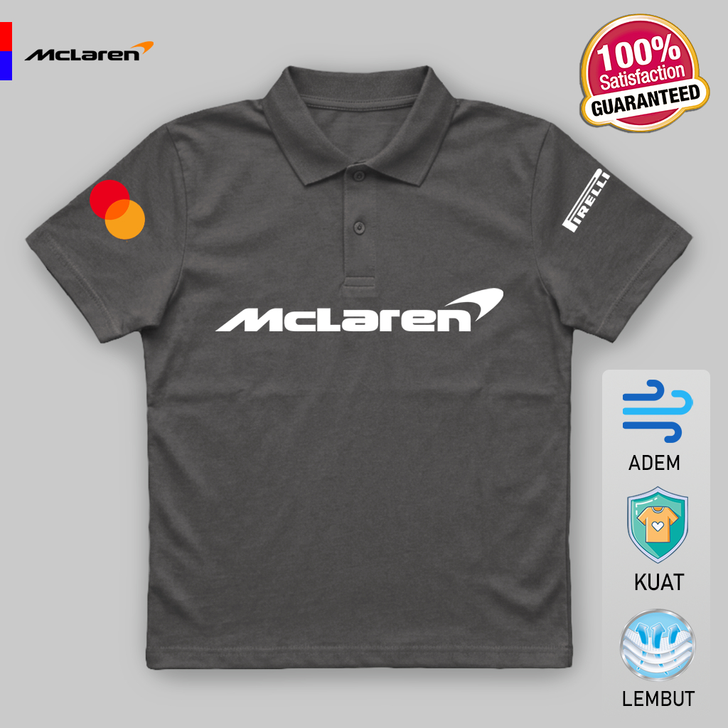 เสื้อโปโลผู้ชาย McLaren Formula one F1