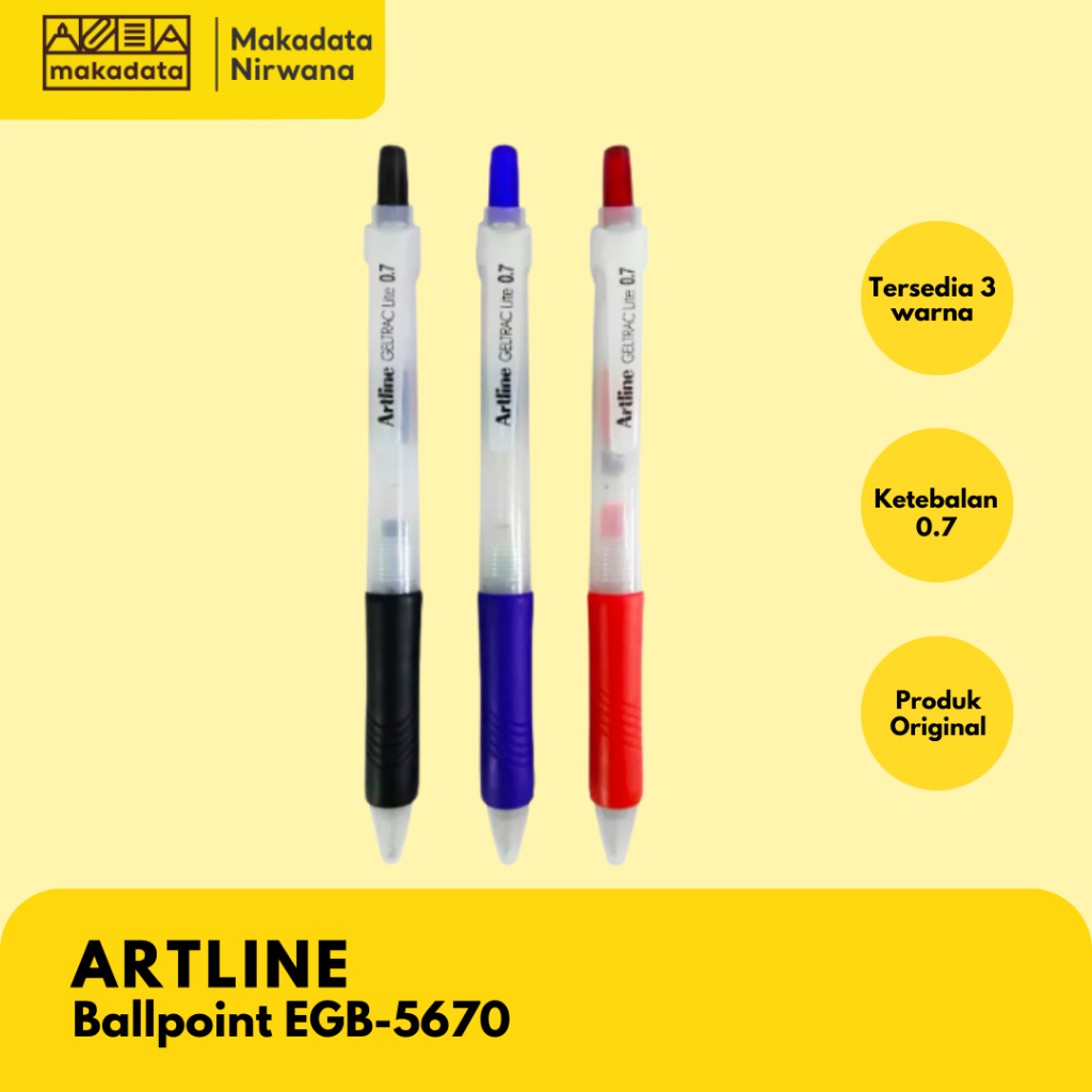 ARTLINE BALLPEN/BULLPOINT/GEL PEN EGB-5670 (1 ชิ้น)