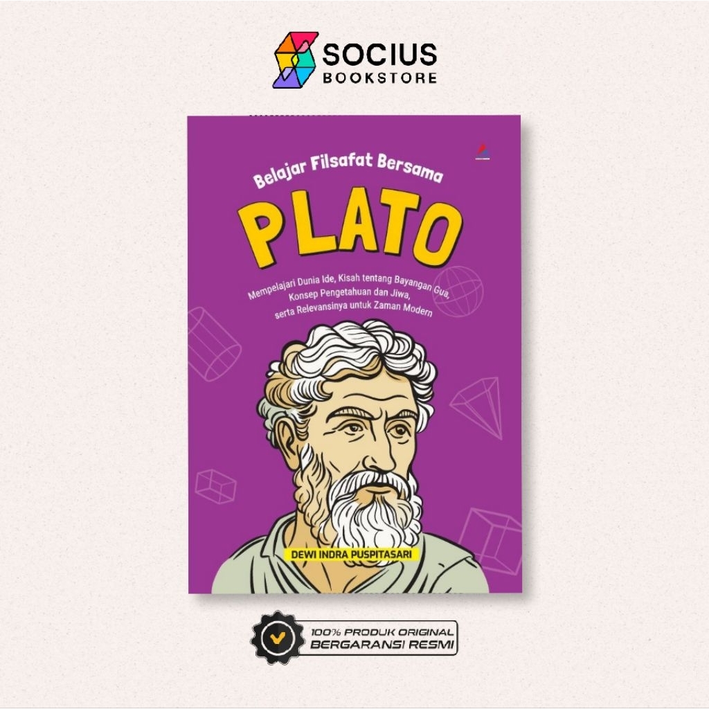 PHILOSOPHY BOOK [ORIGINAL] LEARNING PHILOSOPHY WITH PLATO - DEWI INDRA PUSPITASARI