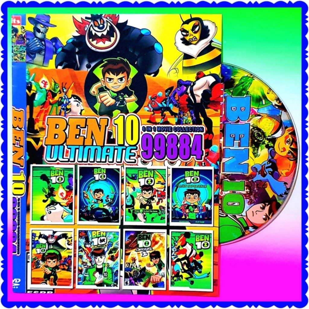 BEN 10 FILM CASSETTE - BEN10 CARTOON FILM CASSETTE - BEN 10S LATEST ANIMATED CARTOON CHILDRENS FILM 