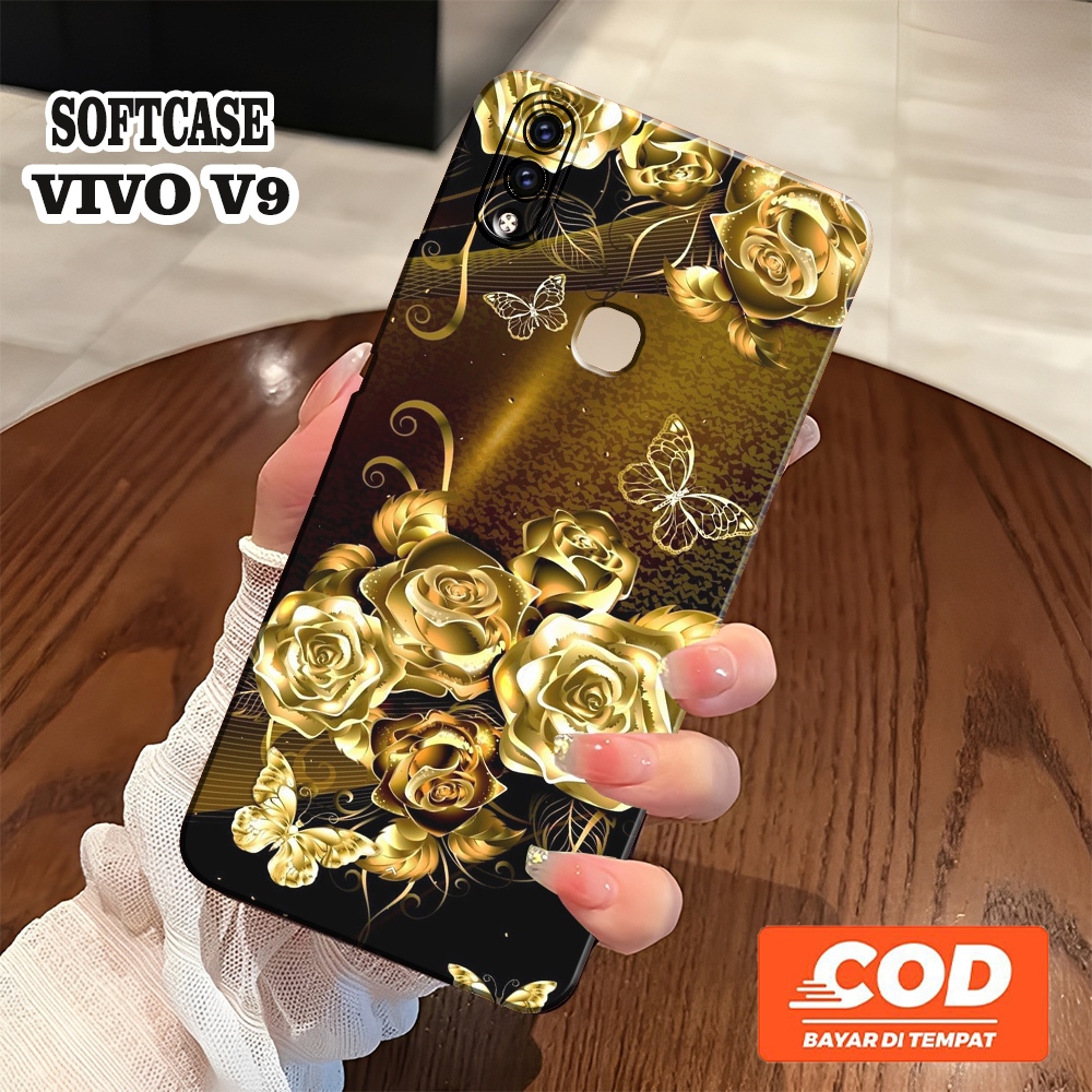 [JBCASE] ใหม่ล่าสุด VIVO V9 / VIVO V9 YOUTH SOFTCASE - Camera Protection - Aesthetic Case - macaroon