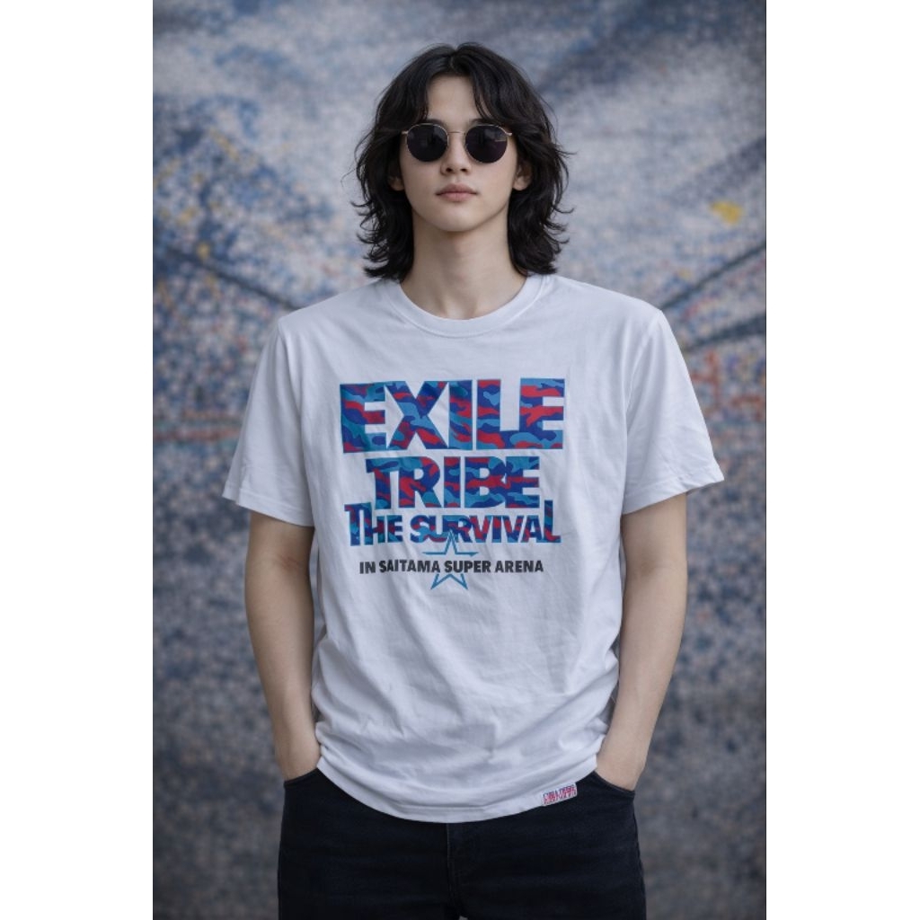 B4ND JPN EX1LE C0NCERT PERFECT 2014 เสื้อยืดไซส์ fit M (P68 xL50)