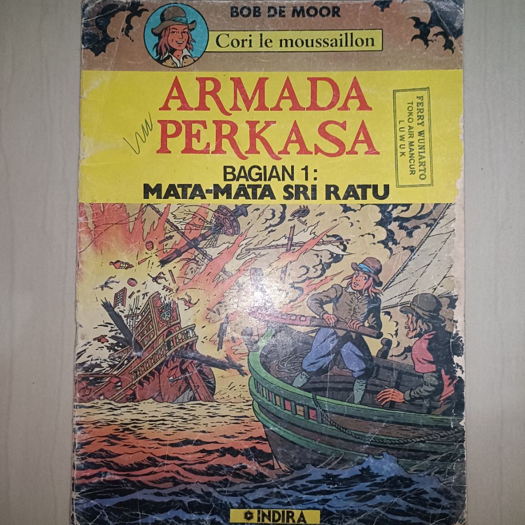 MATA RATU Comic Cabut Cori Le Moussaillon - Armada Perkasa ตอนที่ 1 (Siru Queen Eyes)