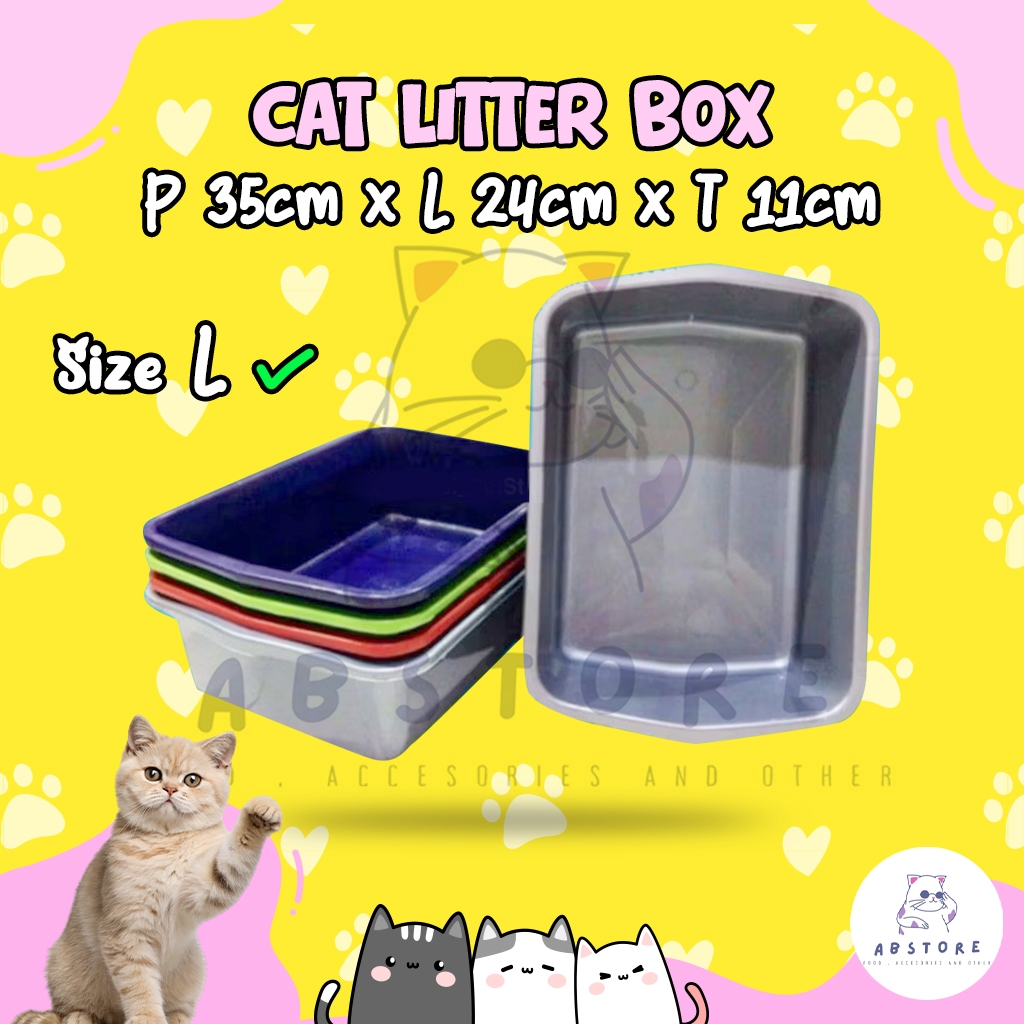 WHOLESALE CAT LITTER BOX กล่องครอกแมวสุนัขแมวกล่องพลาสติกอ่างแมวอ่างแมวกล่องครอกแมวห้องน้ําแมวแมวภาชนะใส่อาหารแมวหวีแมวอาหารแมวสุนัขแมวตักครอกแมว