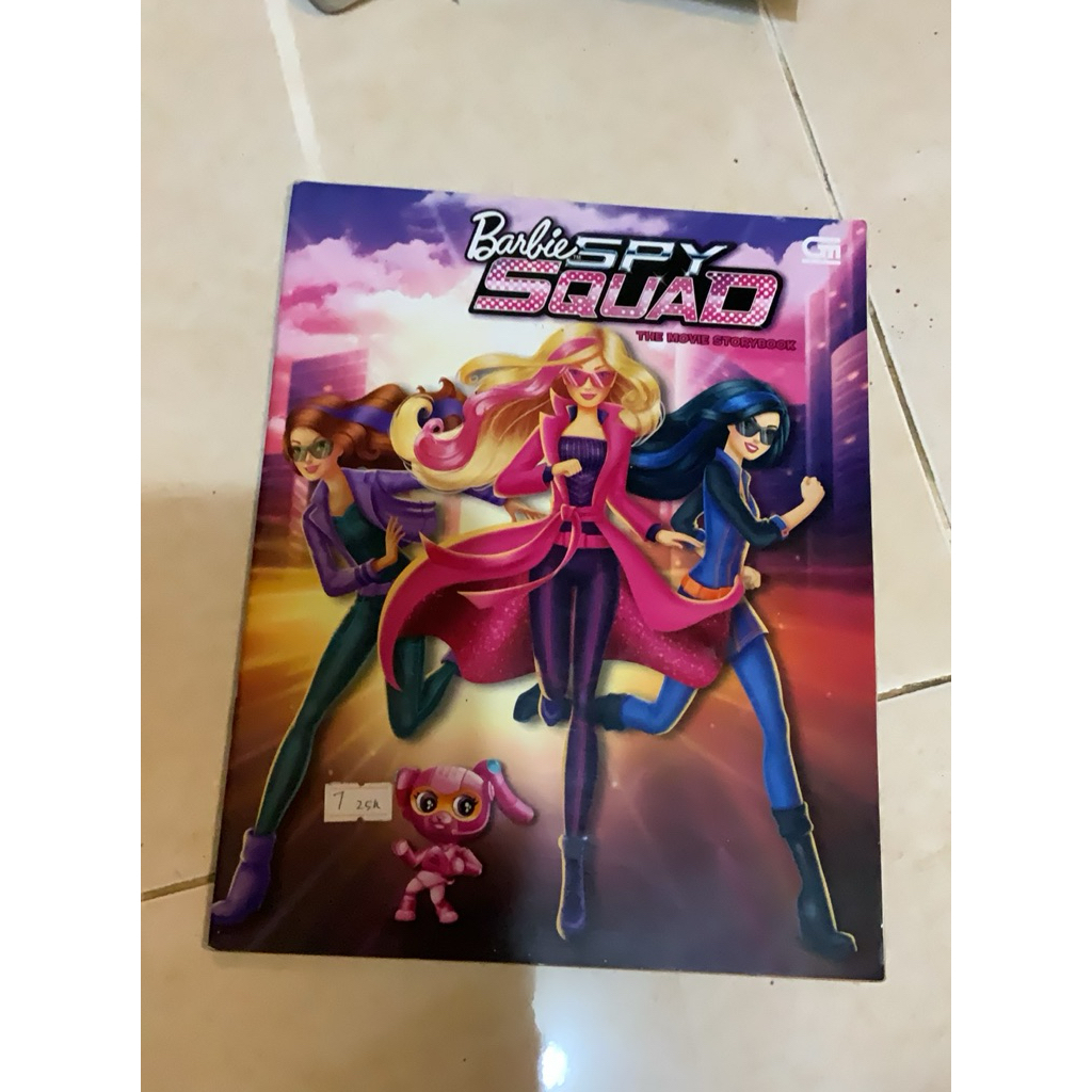 Barbie Spy Squad The Movie Storybook - หนังสือบทสนทนาสําหรับเด็ก