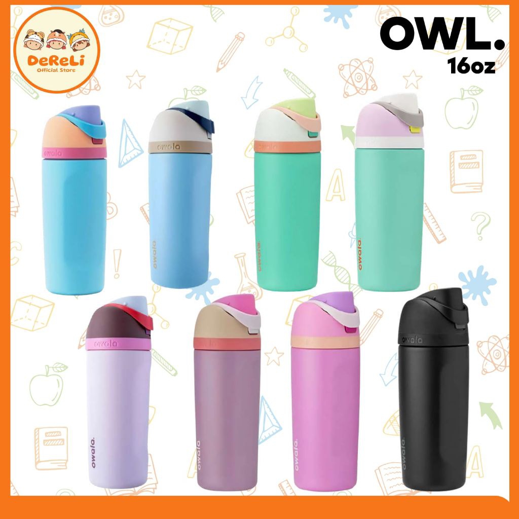 Owala - Owala 16oz - Tumbler Owala - Owala Bottle - Deerli Official Store - Misty Horizon - Bunny Bu