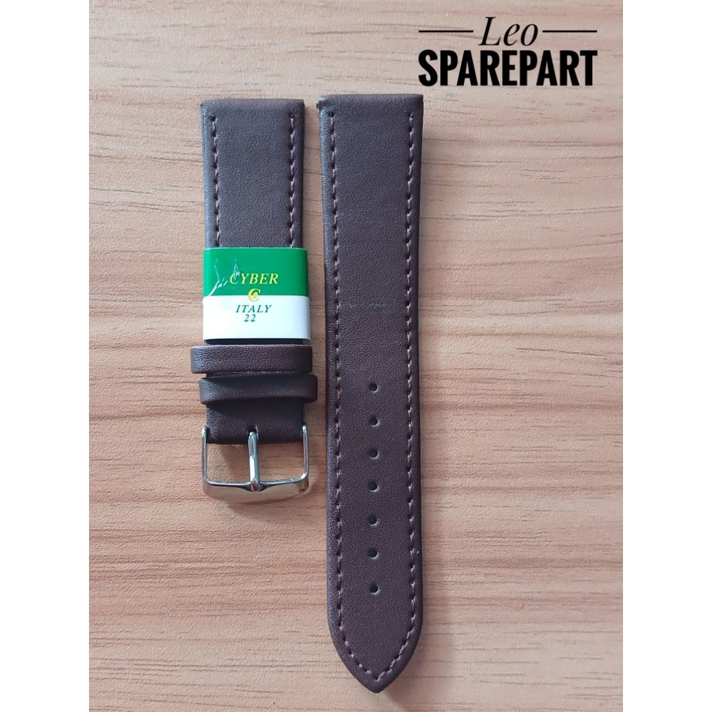 สายนาฬิกาหนัง Cyber / 22mm