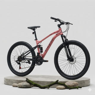 Sepeda Gunung Evergreen Ranger R50 R55 R35  Full Suspension Shifter 3 x 7 Speed Shimano MTB 26 27,5 Inch