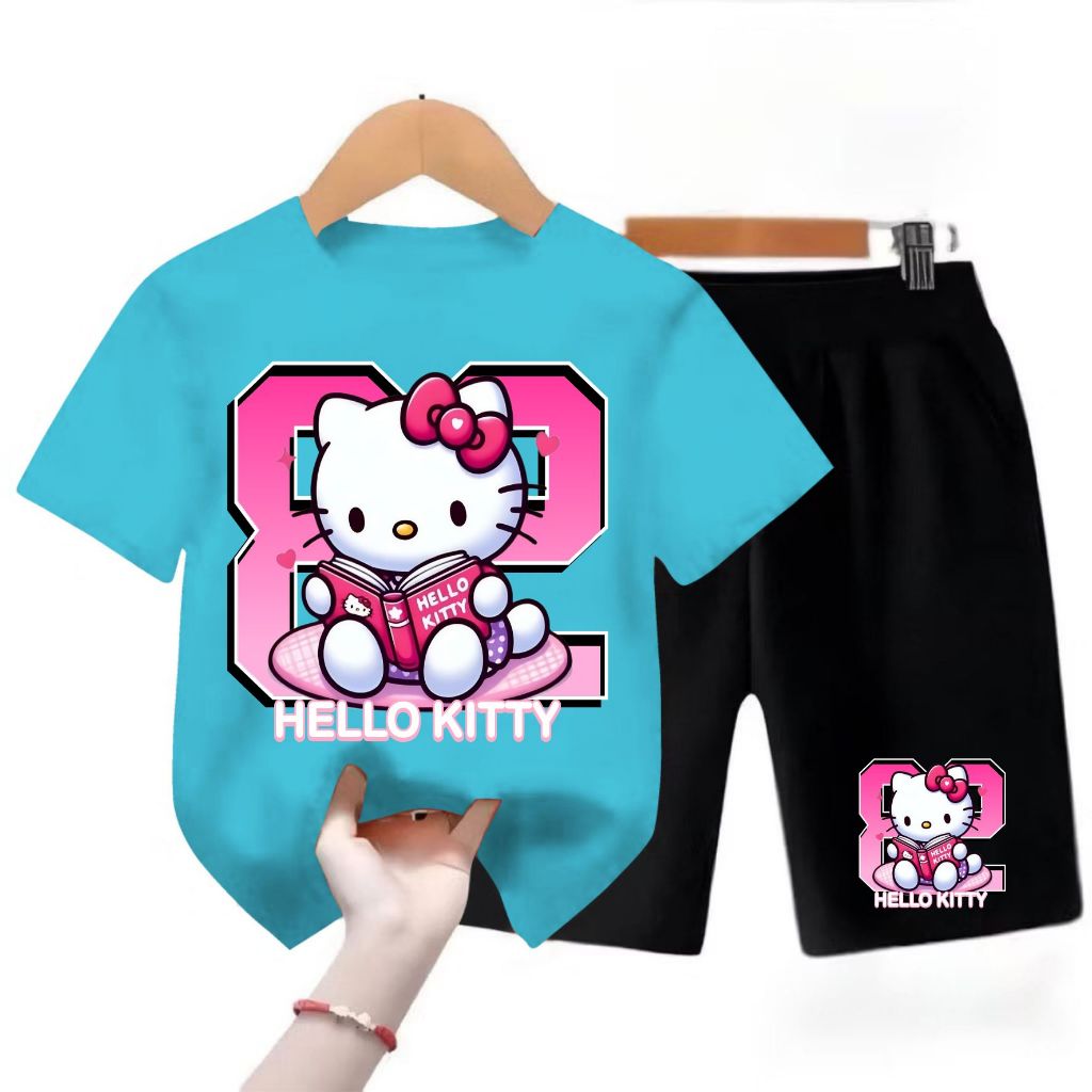 ชุดไวรัสสําหรับเด็ก ชุดเสื้อยืด Viral สําหรับเด็กชายและเด็กหญิง ชุดลําลองสําหรับเด็ก motifs สําหรับเ