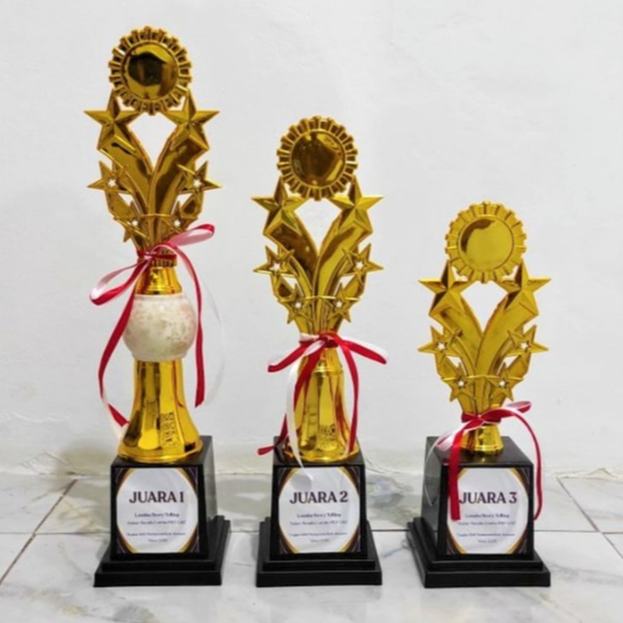ชุดถ้วย 3rd Place ที่ 2 ที่ 2 พร้อมหินอ่อนคุณภาพสําหรับรางวัล