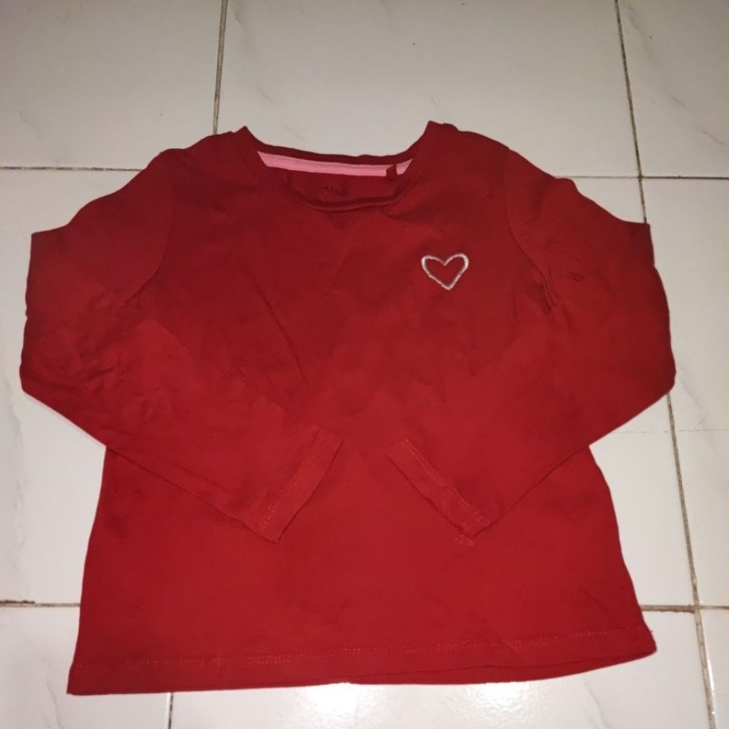 Preloved Mark spencer Kids T-Shirt M&S Kids ไซส์ 3-4 ปี
