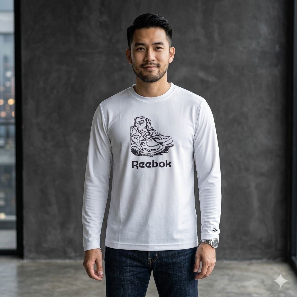 RE3BOK WHITE LS SPORT WEAR NEW EDITION 2024