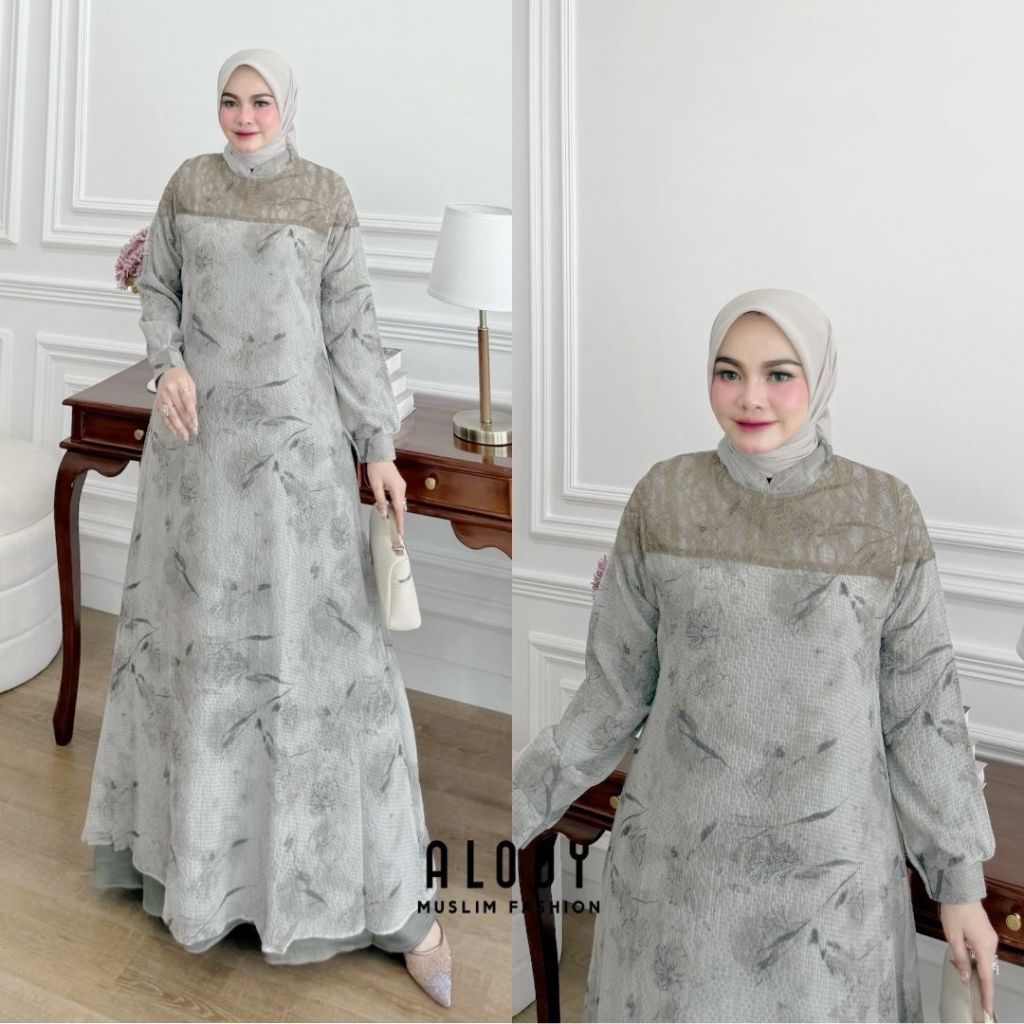 Ross Hijab - Helia Gamis Premium Raya Series