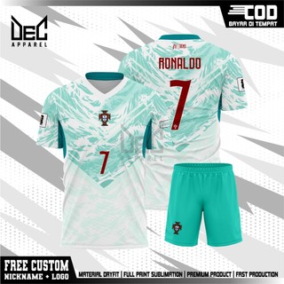 Jersey Custom Fantasy Away Portugal Pildun 2026 Full Printing Gratis Pasang Nama Dan No Punggung